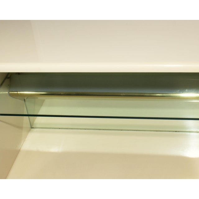 1970s Illuminated End Tables by Milo Baughman for Thayer Coggin For Sale - Image 5 of 9