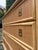 Rattan Bamboo Chest of Drawers with Brass Handles from Dal Vera, Italy For Sale - Image 3 of 11