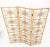 Brown Mid Century Stunning Pattern Three Panel Bamboo Rattan Room Divider Screen For Sale - Image 8 of 11