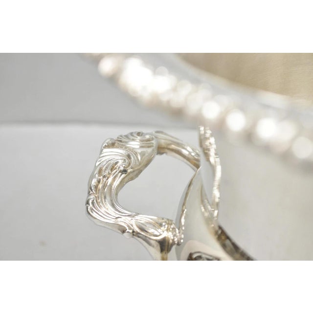 Vintage Sheridan Silver Plated Trophy Cup Urn Bar Champagne Chiller Ice Bucket For Sale - Image 10 of 13