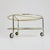 Mid-Century Strind Coffee Table in White Glass and Nickel-Plated Steel by Ehlén Johansson for Ikea, Sweden, 1990s For Sale - Image 11 of 13