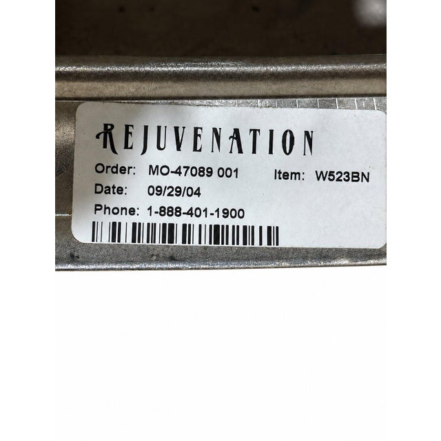 Modern Vintage Rejuvenation Modern Style Frosted Glass Wall Sconce For Sale - Image 3 of 8