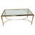 1940 French Attributed to Maison Jansen Solid Patinated Bronze Glass Neoclassical Coffee Table For Sale - Image 18 of 18