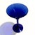 1990s Vintage Cobalt Blue Cocktail Glass Curation - Group of 6 For Sale - Image 5 of 12