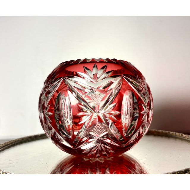 Overlay Vase from Saint Louis, 1920s For Sale - Image 11 of 11