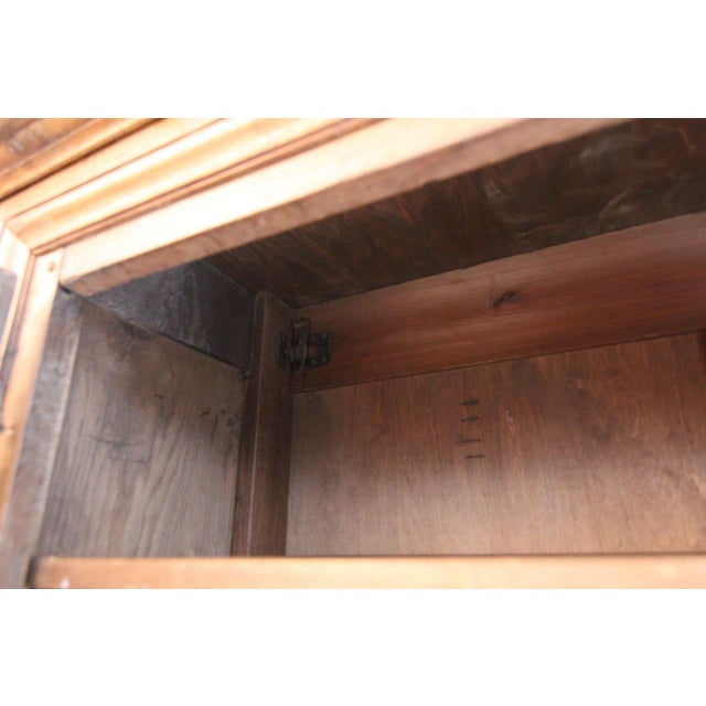 Antique Provincial Oak Cabinet with Inlays, 1800s For Sale - Image 13 of 18