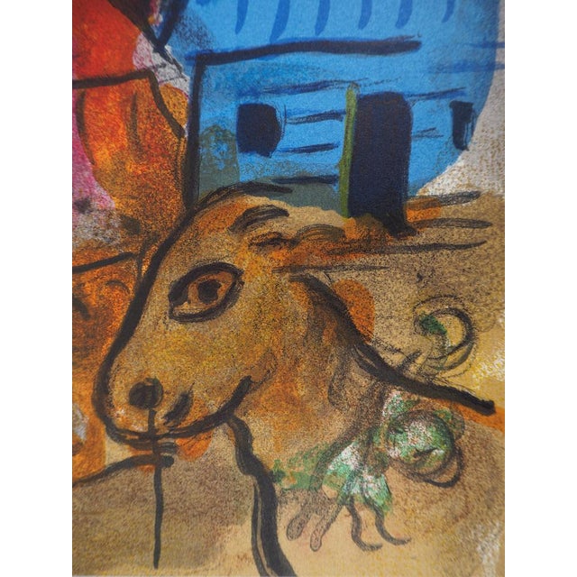 Marc Chagall, Intimité, Lithograph For Sale - Image 6 of 9