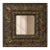 Vintage Italian-Bronze Ornate Mirror For Sale