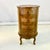 Ralph Lauren 1980s British Colonial Ralph Lauren Style Round Herringbone Cane & Wood Cabinet, 4 Drawers For Sale - Image 4 of 16