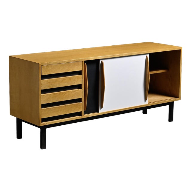 Ash Cansado Sideboard by Charlotte Perriand for Steph Simon, 1960s For Sale