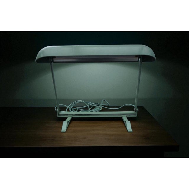 Industrial Lamp from Singer, 1950s For Sale - Image 4 of 12