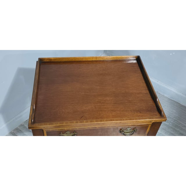 2-Drawer Side Table, 1900s For Sale - Image 3 of 9
