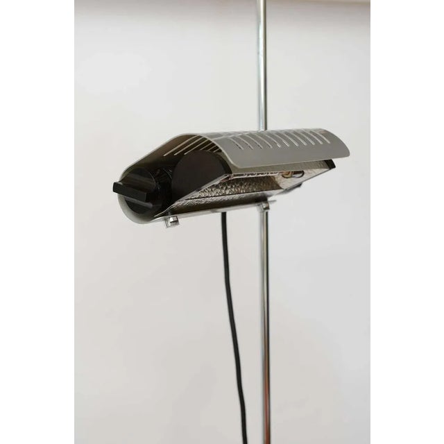 Modern Vintage Joe Colombo Italian Alogena for Oluce Adjustable Floor Lamp For Sale - Image 3 of 11