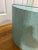 Mid-Century Modern 1980 Teal Blue Formica Medium Tall Pedestal For Sale - Image 3 of 7