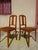 Vintage Art Deco Bridge Chairs, 1940s, Set of 3 For Sale - Image 12 of 18