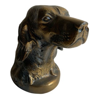 1950 Setter Dog Book End For Sale