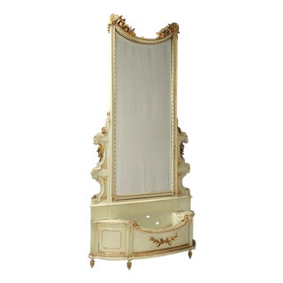 Late 19th Century Neo-Classical Gilded Mirror, Italy For Sale