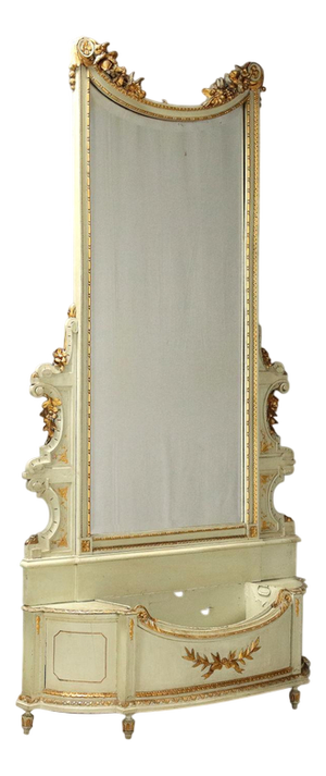 Late 19th Century Neo-Classical Gilded Mirror, Italy