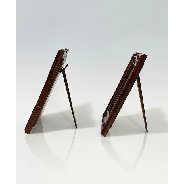 19th century set of wooden frames with dutch royals a 19th century nutwood picture frames with a portrait photo of the...