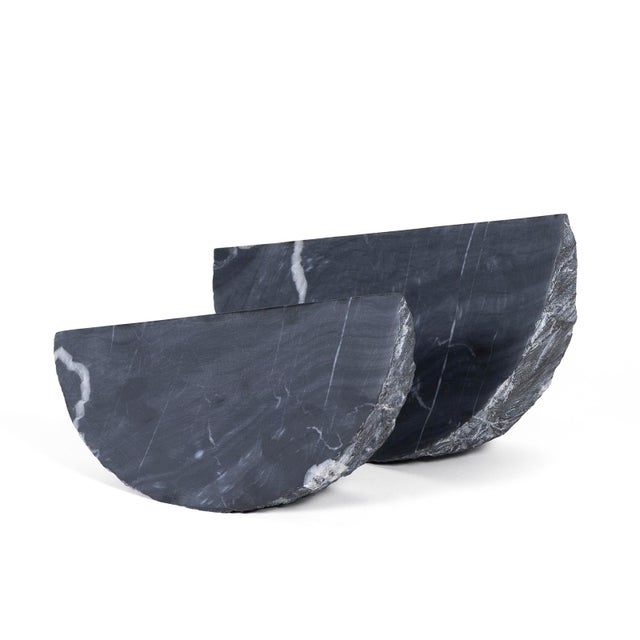 Terra Marble Accessory Small, Black For Sale - Image 4 of 6