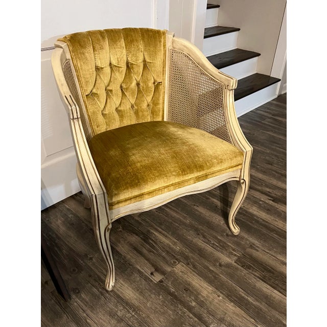 Wood 1960s French Provincial Chair For Sale - Image 7 of 7