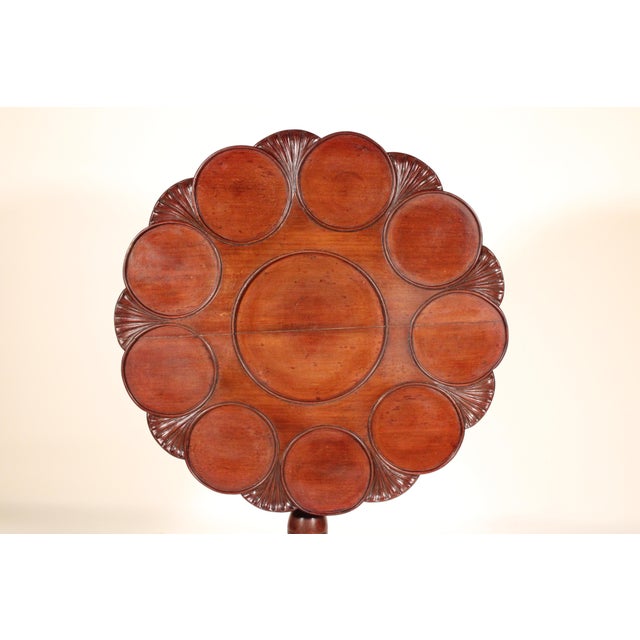 Antique George II Style Mahogany Supper Table For Sale - Image 4 of 10