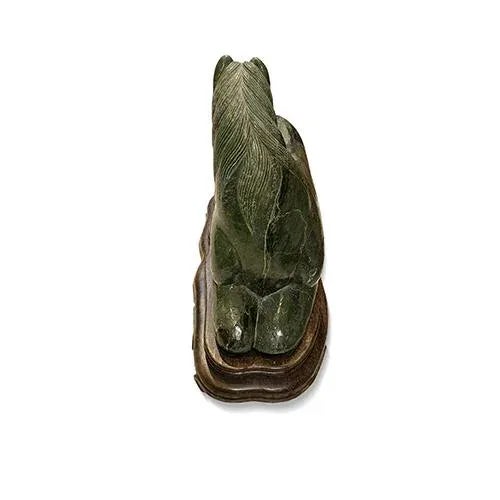 1960s 1960s Asian Style Jade Stone Horse Statue For Sale - Image 5 of 6