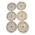 Late 20th Century Minton Chartwell Fine Bone China Plates (6) For Sale