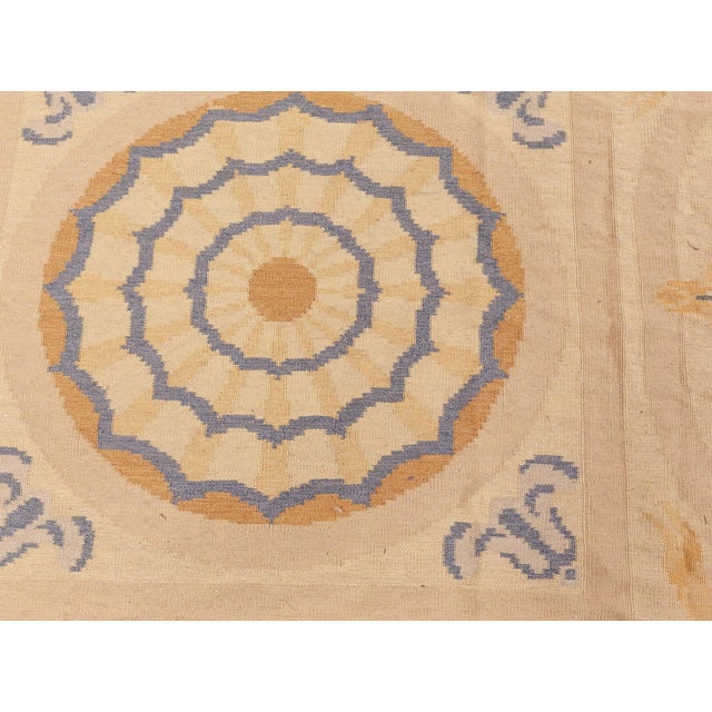 Early 21st Century Contemporary Floral Bessarabian Design Handmade Wool Rug by Doris Leslie Blau For Sale - Image 5 of 9