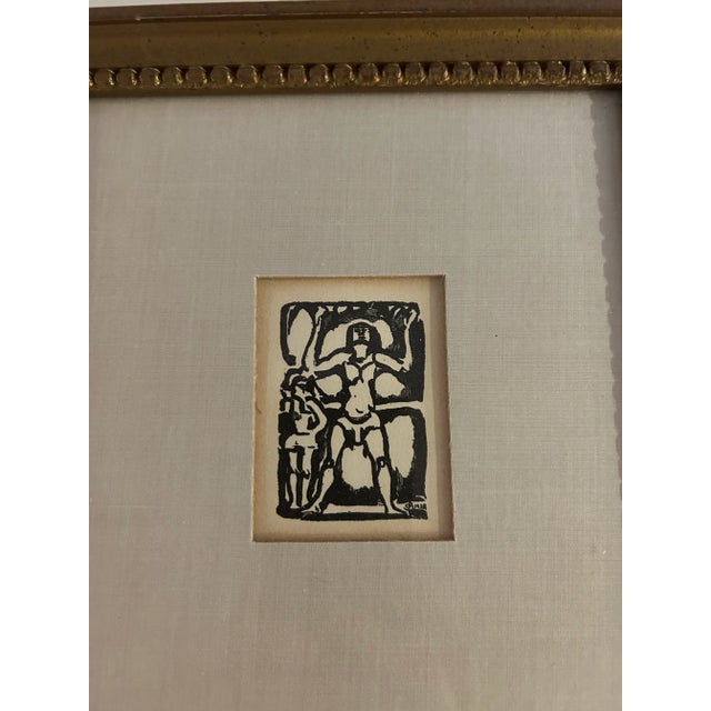 1930s Original Georges Rouault Woodcut Prints Reproduction - Set of Two For Sale In Philadelphia - Image 6 of 10