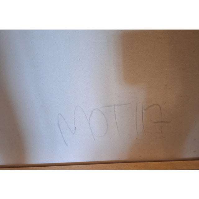 1980s Victoria Mortesinos Large Oil Painting - Signed For Sale - Image 10 of 15