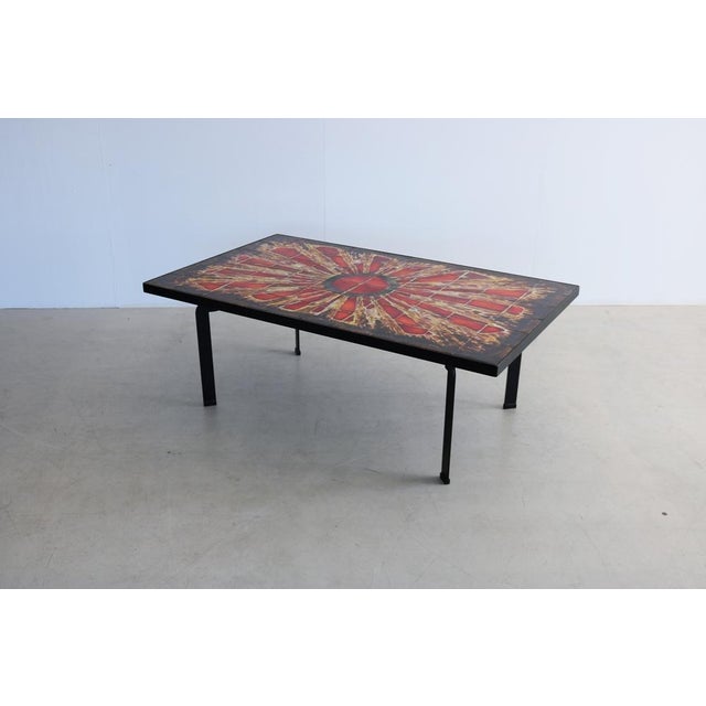 Metal Coffee Table by Knud Michel, 1970s For Sale - Image 7 of 9