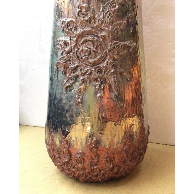 Ceramic Vase by V. Mazzotti for Albissola, 1950s For Sale - Image 9 of 12