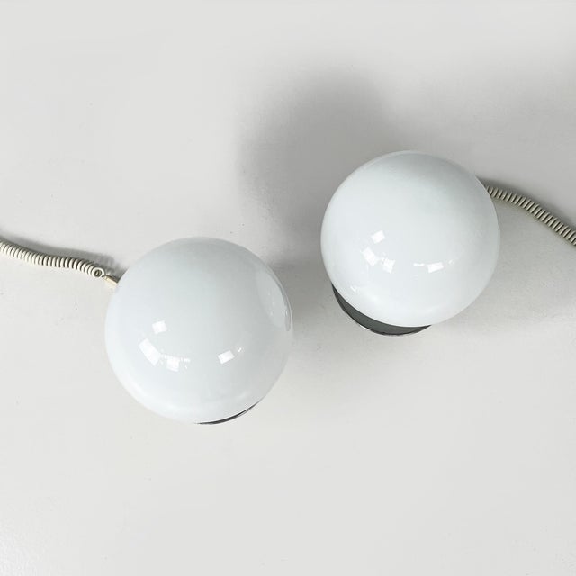 Mid-Century Italian Mushroom Table Lamps attributed to Goffredo Reggiani for Reggiani, 1970s, Set of 2 For Sale - Image 3 of 14