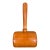 Vintage Hand-Turned Solid Wood Mallet With Smooth Finish. For Sale