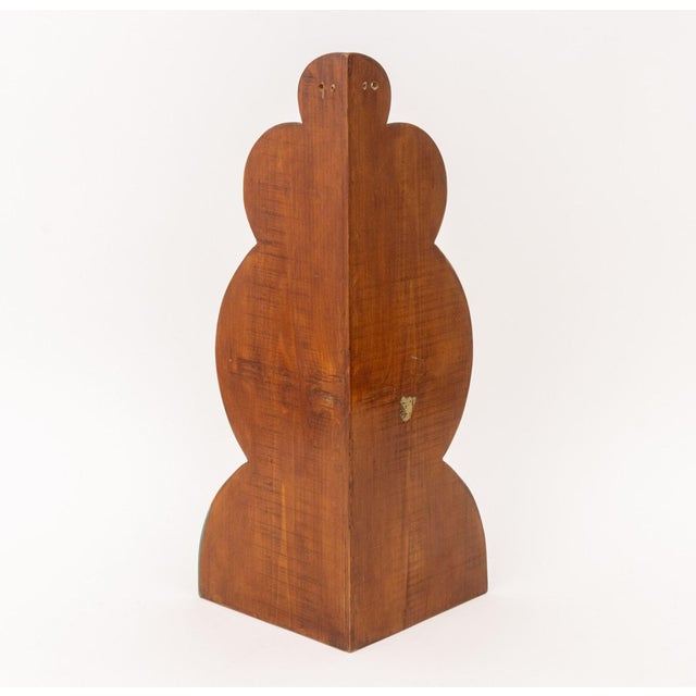 Early 20th Century American Arts and Crafts Maple 3-Tier Corner Wall Shelf For Sale - Image 5 of 7