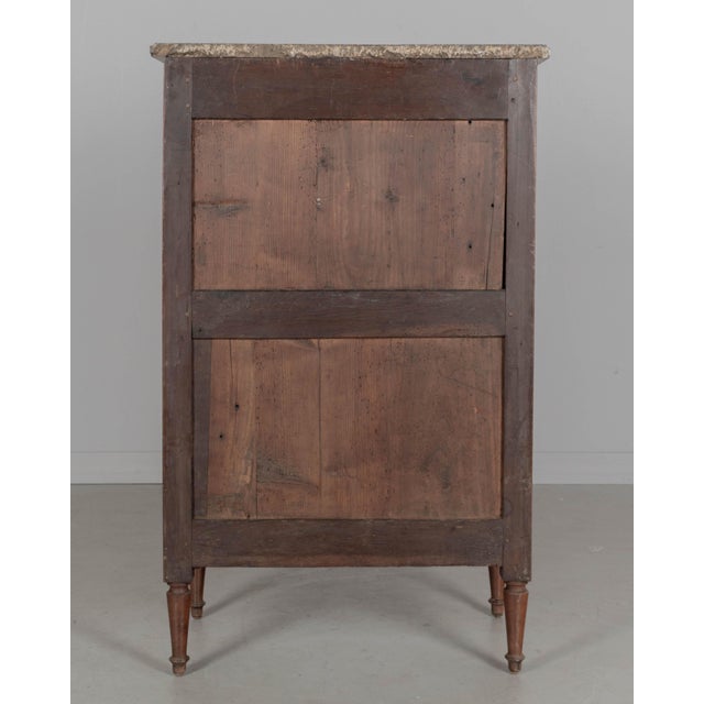 Brown French Louis XVI Chiffonier, or Tall Chest of Drawers, Circa 1780-1800 For Sale - Image 8 of 9