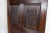 Wood Handmade and Handcarved Sliding Door Panel, Nuristan, Afghanistan, 1920s For Sale - Image 7 of 11