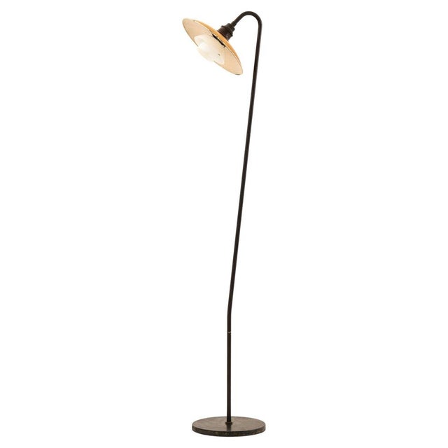 Floor Lamp in Brass, Glass, and Znic from Poul Henningsen, 1930s For Sale - Image 10 of 10