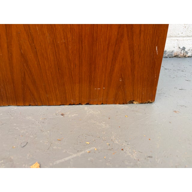 Mid 20th Century Danish Modern Three Drawer Teak Filing Cabinet by BRDR Furbo For Sale - Image 14 of 15