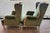 Late 19th Century Antique French Wing Armchairs, 1880, Set of 2 For Sale - Image 5 of 14