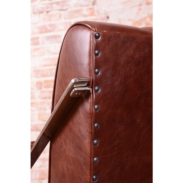 Bauhaus Chairs in Leather and Steel, 1920s, Set of 2 For Sale - Image 10 of 16