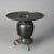 Japanese Antique Japanese Bronze Usubata Ikebanai for Flower Arranging, 19th Century For Sale - Image 3 of 12