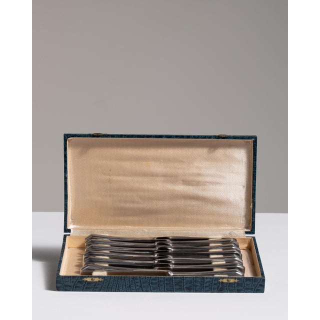 Mid 20th Century Germany Ivory Silver Serving Utensil For Sale - Image 9 of 18