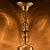 Amber Bubble Glass Pendant Light by Helena Tynell for Limburg, Germany, 1960s For Sale - Image 4 of 8