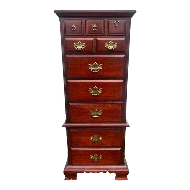 Pennsylvania House Cherry Semainier Lingerie Bachelors Chest Dresser For Sale
