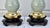 Celadon Vintage Celadon Porcelain Table Lamps Pair Mid Century Chinese Vase Style For Sale - Image 8 of 16