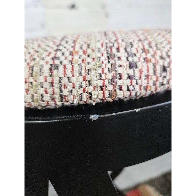 Contemporary Set of (3) Italian "Cappellini" Ribbon Stools For Sale - Image 3 of 4