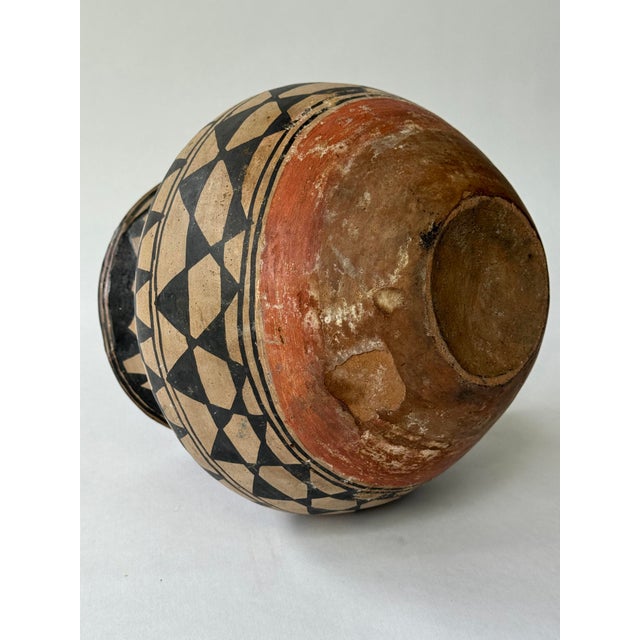 Mid 19th Century Mid 19th Century Kewa Pueblo Kiua Polychrome Vessel For Sale - Image 5 of 6
