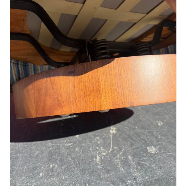 Restored Mid Century Adrian Pearsall Swivel Club Chair For Sale - Image 12 of 12